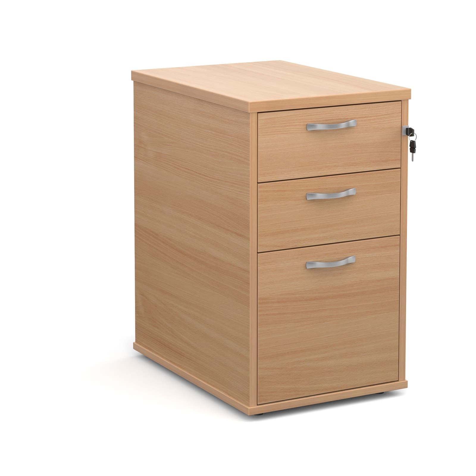 3 Drawer Pedestal Beech Bimi Office Furniture Free Uk Delivery